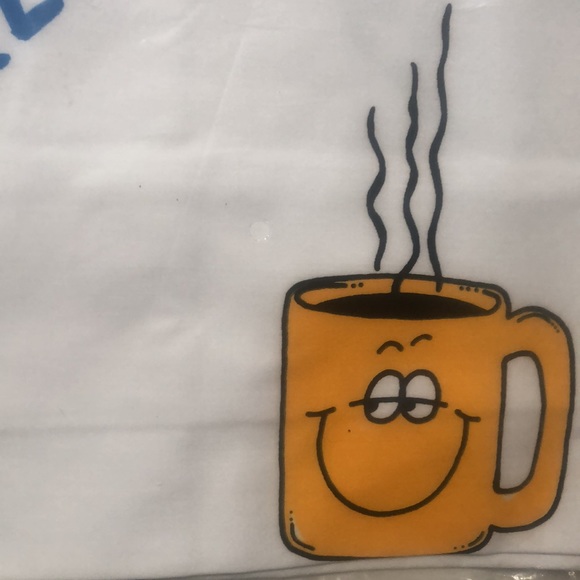 Set of Retro Pillowcases 1986 Wine Glass Coffee Cup Romantic Funny Sayings NWT - Picture 11 of 13